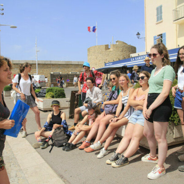 Groupe : Visite de Saint Tropez