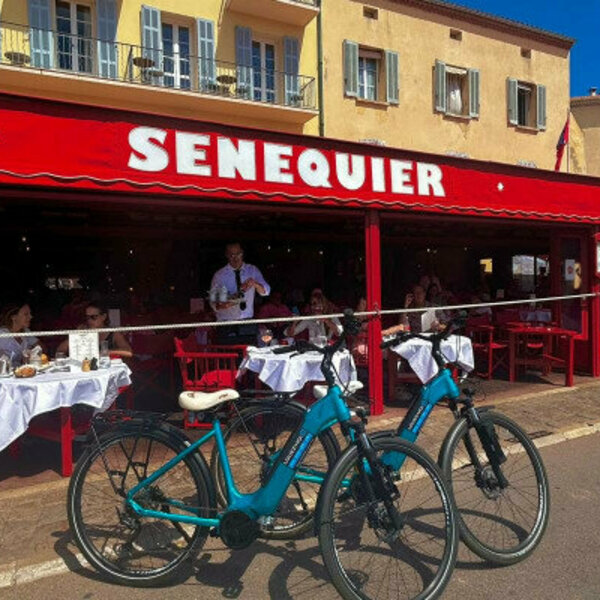 balade en velo electrique Energy Bike, de Port Grimaud à St tropez !