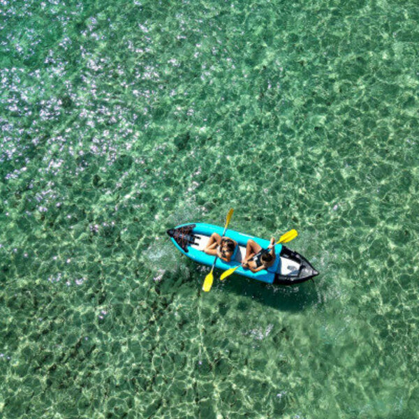 Location de kayak gonflable  - plage de la Madrague