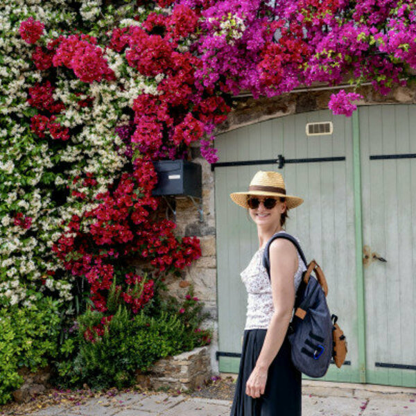 Les ruelles et ses bougainvilliers